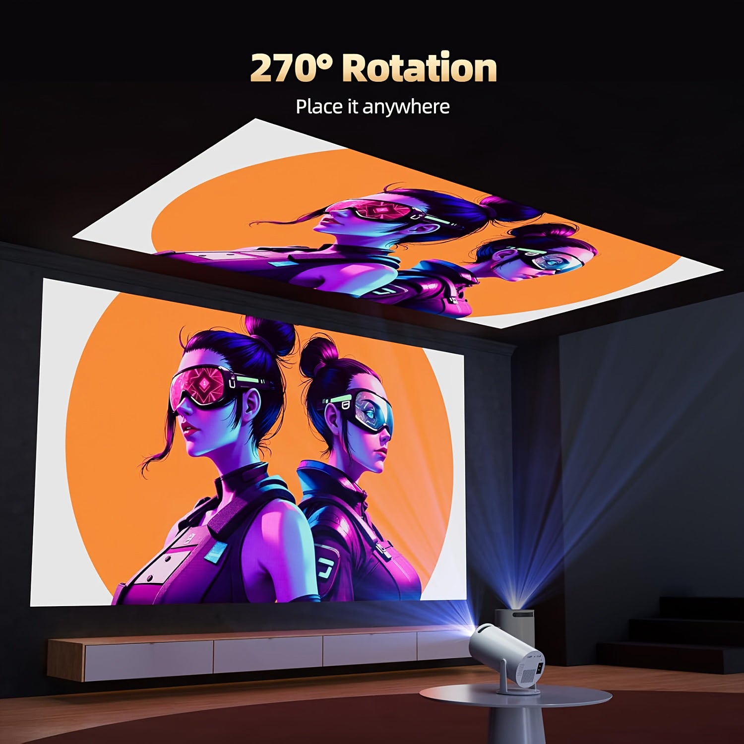 Portable projector